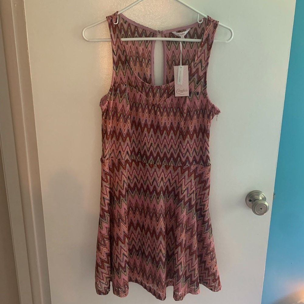 Candie’s Multi-Colored Dress, Size L